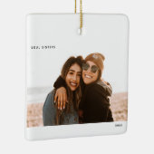 Soul Sisters Foto von Christmas Keramikornament (Rechts)