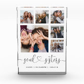 Soul Sisters | Geschenk für die besten Freunde Fot Fotoblock (Vorderseite)