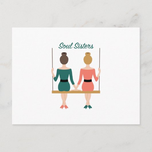 Soul Sisters Postkarte (Vorderseite)