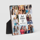 Soul Sisters Skriptgeschenk für Friends Foto Colla Fotoplatte (Vorderseite)