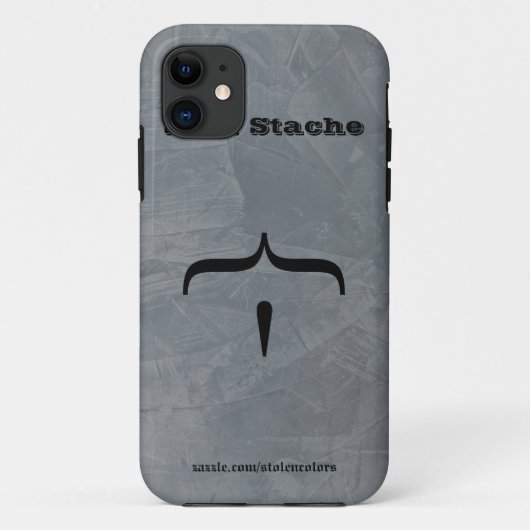Soul Stache iPhone Cover (Rückseite)