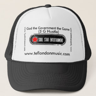Soul-Sternunterhaltung, www.teflondonmusic.com… Truckerkappe