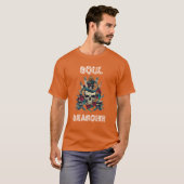 Soul sucht, Schlange und Rose Halloween T-Shirt (Vorne ganz)