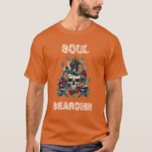 Soul sucht, Schlange und Rose Halloween T-Shirt
