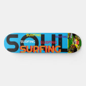 SOUL SURFING 8 1/4" Skateboarddecke Skateboard (Horizontal)