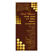 Soul-Tanz-Ereignis-Flyer-Gestell-Karte Werbekarte (Hinten)