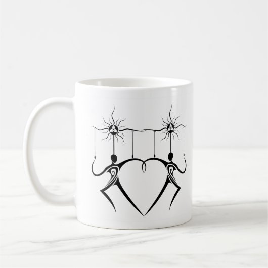 Soul-Tänzer: Soulmate-Tasse Kaffeetasse (Links)