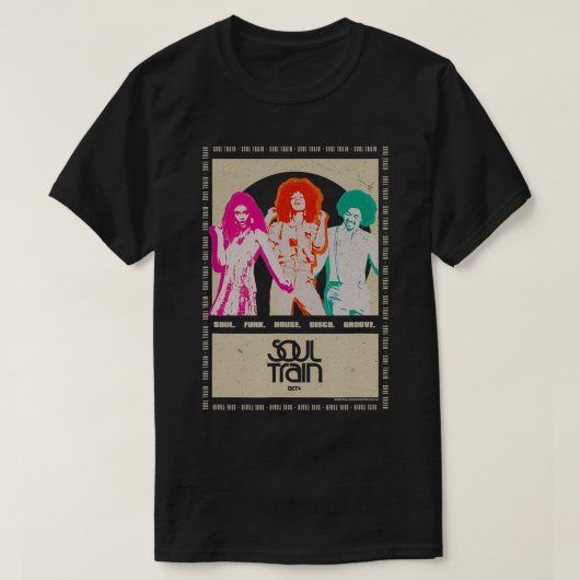 Soul Train Dancers T-Shirt (Design vorne)