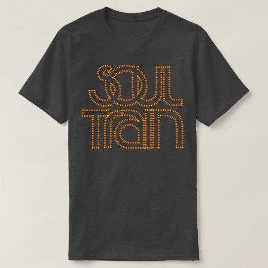 Soul Train Typografy Design T-Shirt (Design vorne)