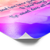 Soul und Geist Rumi Inspiration Zitat 8x10 Fotodruck (Ecke)