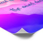 Soul und Geist Rumi Inspiration Zitat Poster (Ecke)