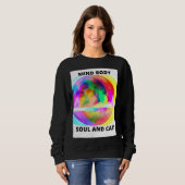 Soul und Katzen Sweatshirt (Vorne ganz)