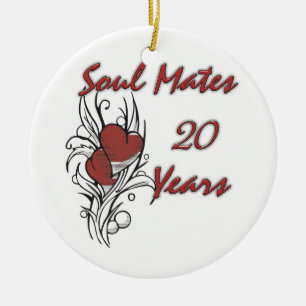 Soul verbindet 20 Jahre Keramik Ornament