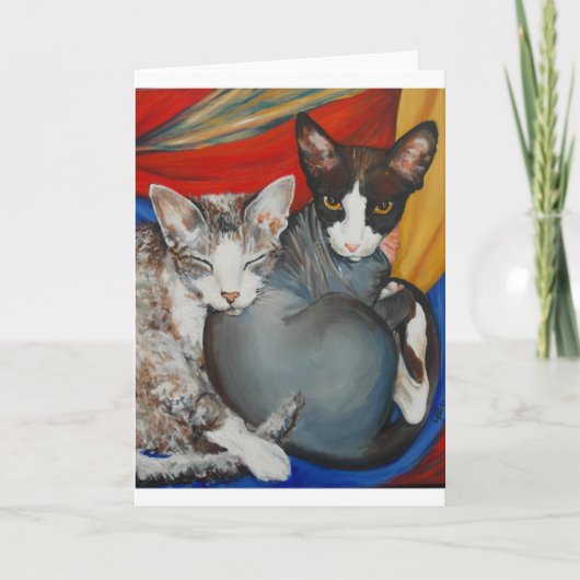 "Soul verbindet" .JPG Feiertagskarte (Vorderseite)