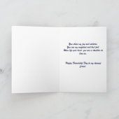 Soul verbundener Herz-Pferdekopf Karte (Innenseite)