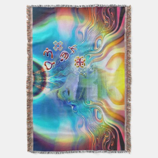 Soul Vibrationen Decke (Vorderseite Vertikal)