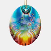 Soul Vibrationen Keramik Ornament (Rechts)