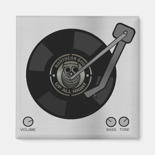 Soul-Vinyl auf Turntable Magnet (Vorne)