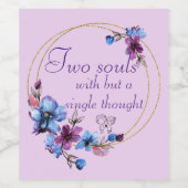 Soul Weinetikett (Einzelnes Label)