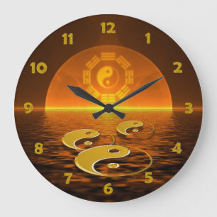 SOUL-WEISE + Ziffernblattzahlen Große Wanduhr