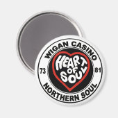 Soul Wigan Casino Magnet (Vorderseite/Rückseite)