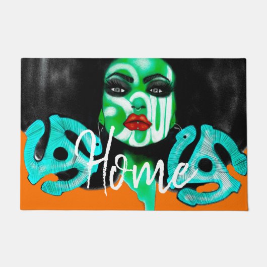 Soul ZUHAUSE Fußmatte (Vorderseite)