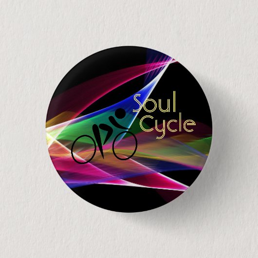 Soul-Zyklus-Retro NeonWerbeaktion Button (Vorderseite)