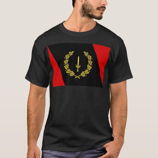 Soulaan-Flagge 'Was überlebte spricht' Statement T-Shirt (Vorderseite)