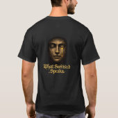Soulaan-Flagge 'Was überlebte spricht' Statement T-Shirt (Rückseite)