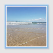 Soulac Sur Mer Beach in Frankreich Kühlschrankmagn Magnetkarte (Vorderseite)