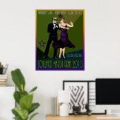 Soulard Mardi Gras 2010 Poster (Heimbüro)