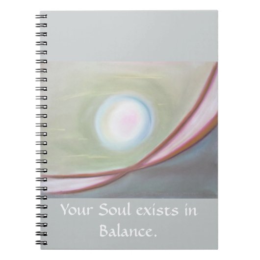 Soulbalancennotizbuch Notizblock (Vorderseite)