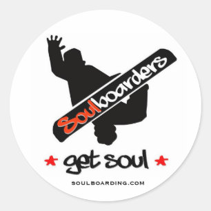 SOULBOARDER AUFKLEBER 3 Zoll
