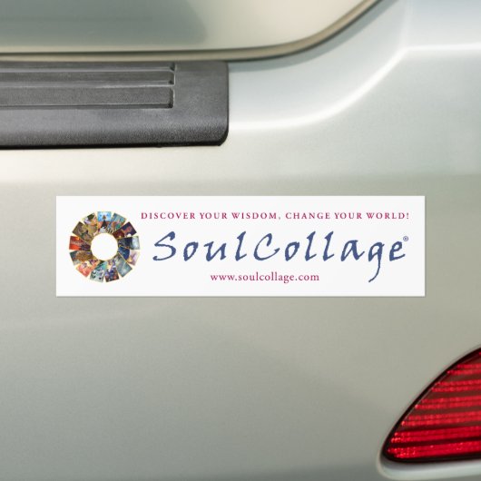 SoulCollage® Logo-Autoaufkleber Autoaufkleber (Auf Auto)