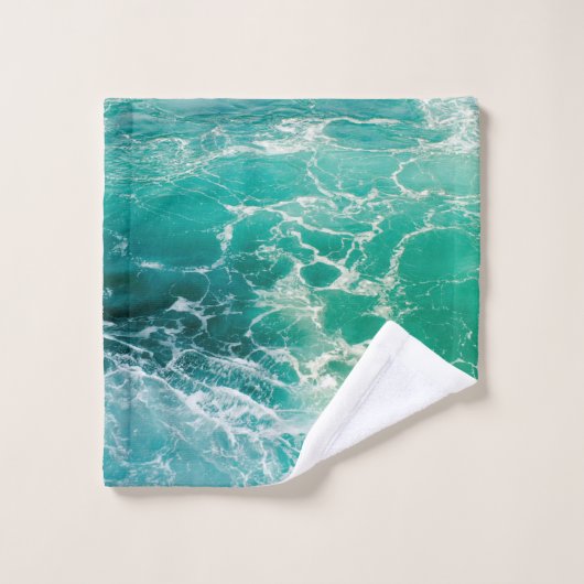 Soule des Meeres 2 Badhandtuch Set (Waschlappen)