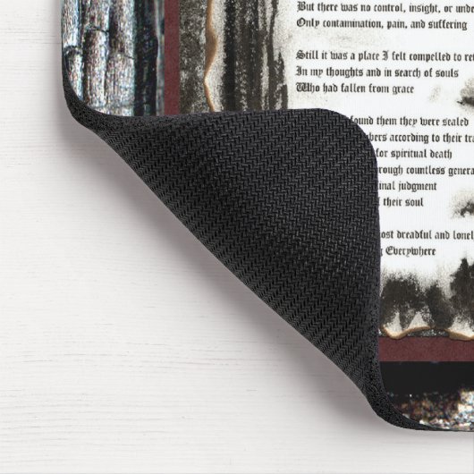 Soule, die überall weinen mousepad (Ecke)