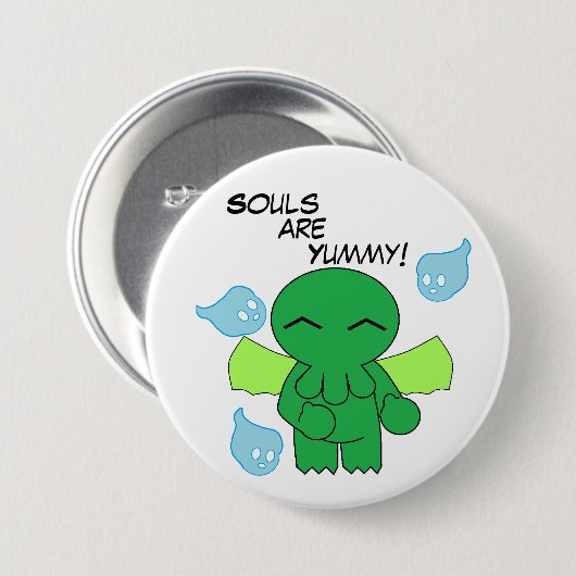 Soule sind Yummy! Button (Vorne & Hinten)