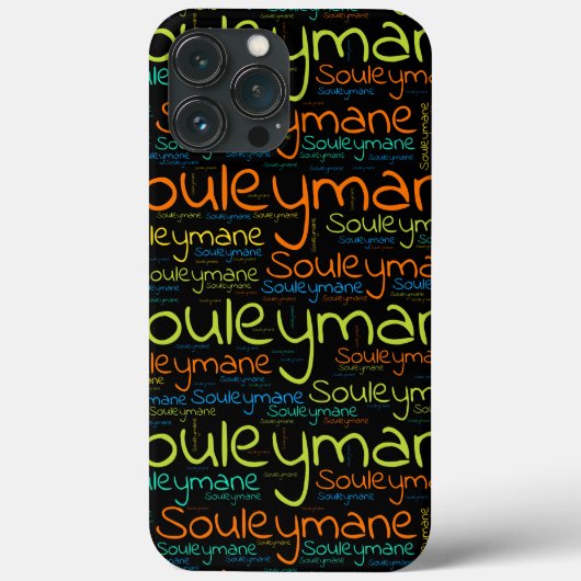 Souleymane Case-Mate iPhone Hülle (Rückseite)
