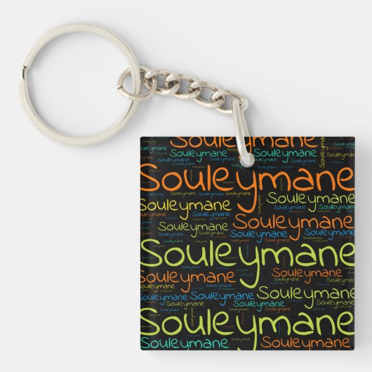 Souleymane Schlüsselanhänger (Vorderseite)