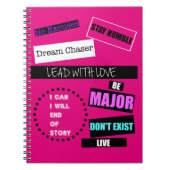 SoulFreeGLAM-Führung mit Liebe-Zeitschrift Notizblock (Vorderseite)