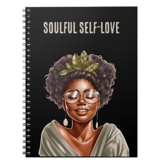 Soulful-Self-Liebe-Notebook Notizblock (Vorderseite)