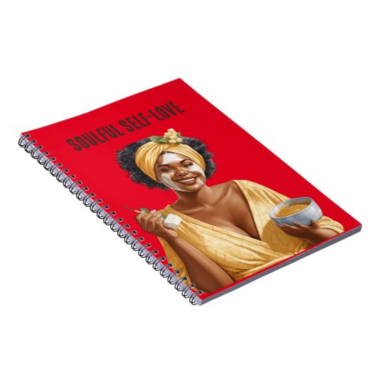 Soulful-Self-Liebe-Notebook Notizblock (Rechte Seite)