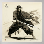 Soulful Steel: Majestic Samurai Poster (Vorne)