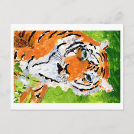Soulful Tiger Postkarte