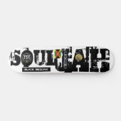 SOULJAH Skateboard, 7¾ Zoll Deck Skateboard (Horizontal)