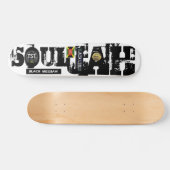 SOULJAH Skateboard, 7¾ Zoll Deck Skateboard (Horizontal)