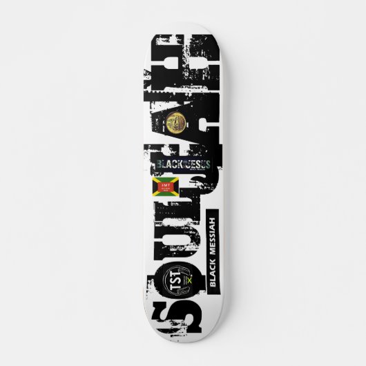 SOULJAH Skateboard, 7¾ Zoll Deck Skateboard (Vorne)
