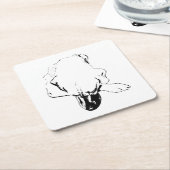 Soulle Pup Ink Untersetzer (angewinkelt)