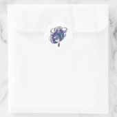 Soulmate 2D Runder Aufkleber (Tasche)