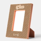 Soulmate Engraved Wood Laser Etched Picture Frame Geätzte Rahmen (Links)